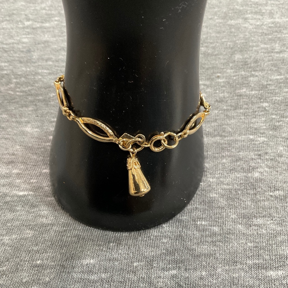 Vinage Sarah Coventry Gold Link Bracelet, 7"
